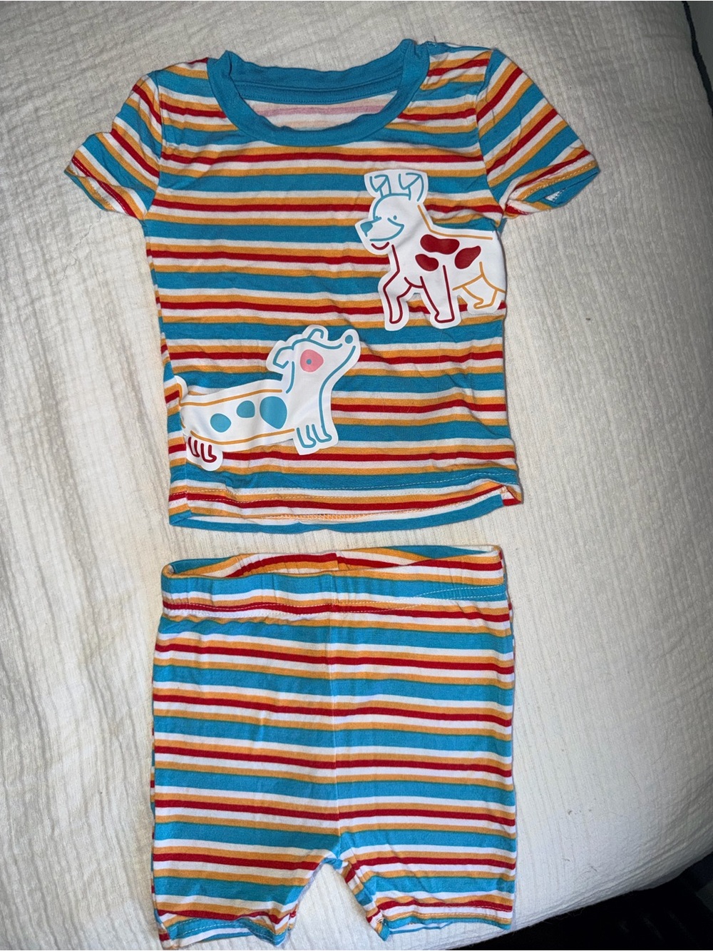 Kids Striped Short Pajama Set
